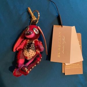Burberry Sandra Basset Hound Dog Key Chain